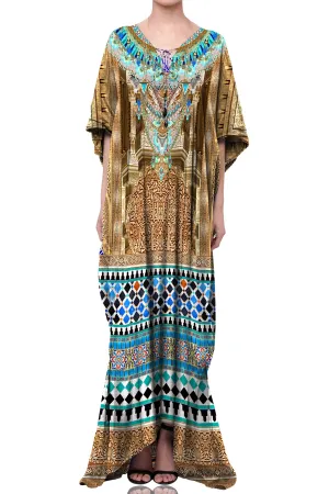 Silk Kaftan Luxury