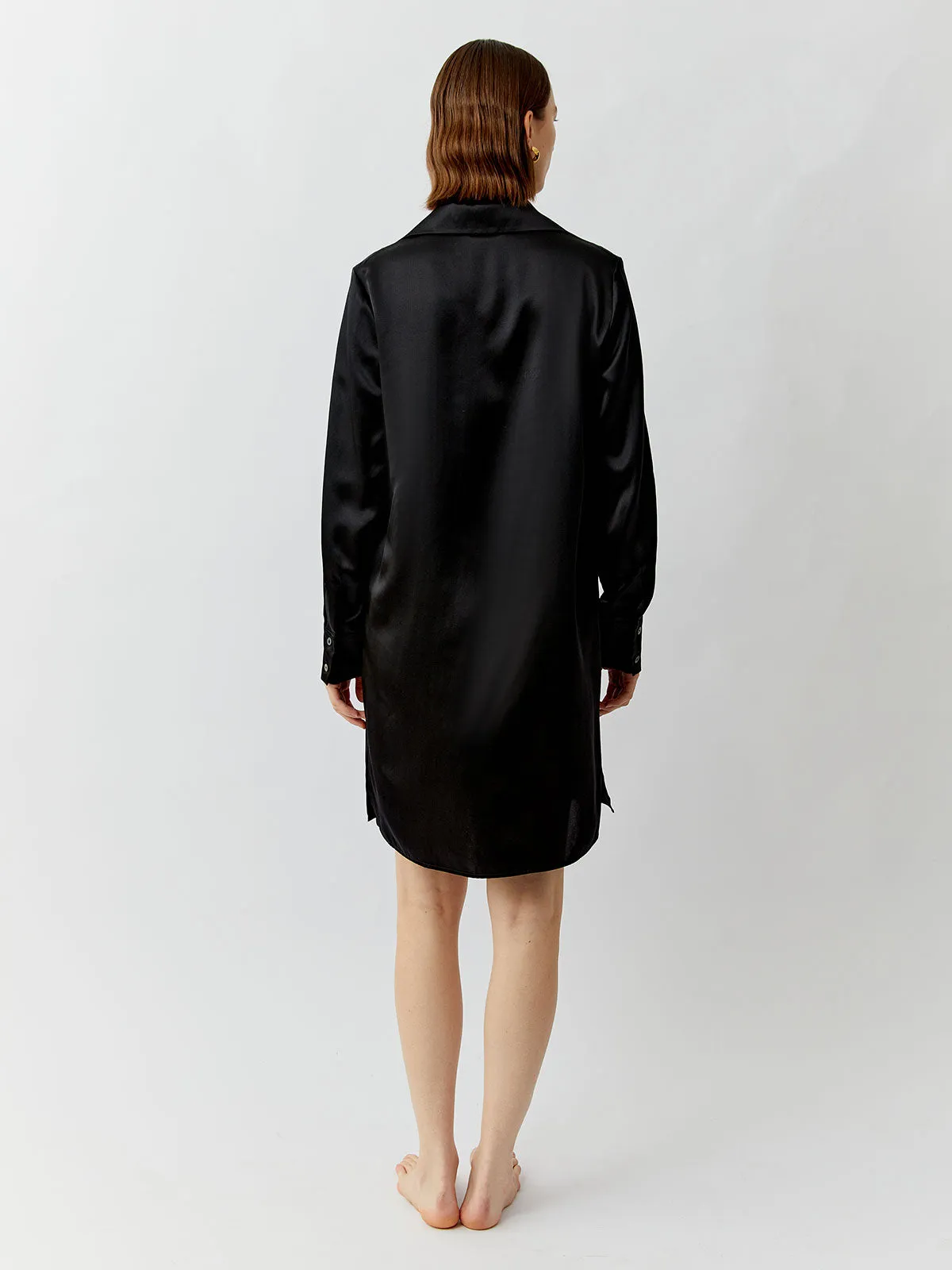 SILKINC Wide Collar Long Shirt (Spirit Shirt)