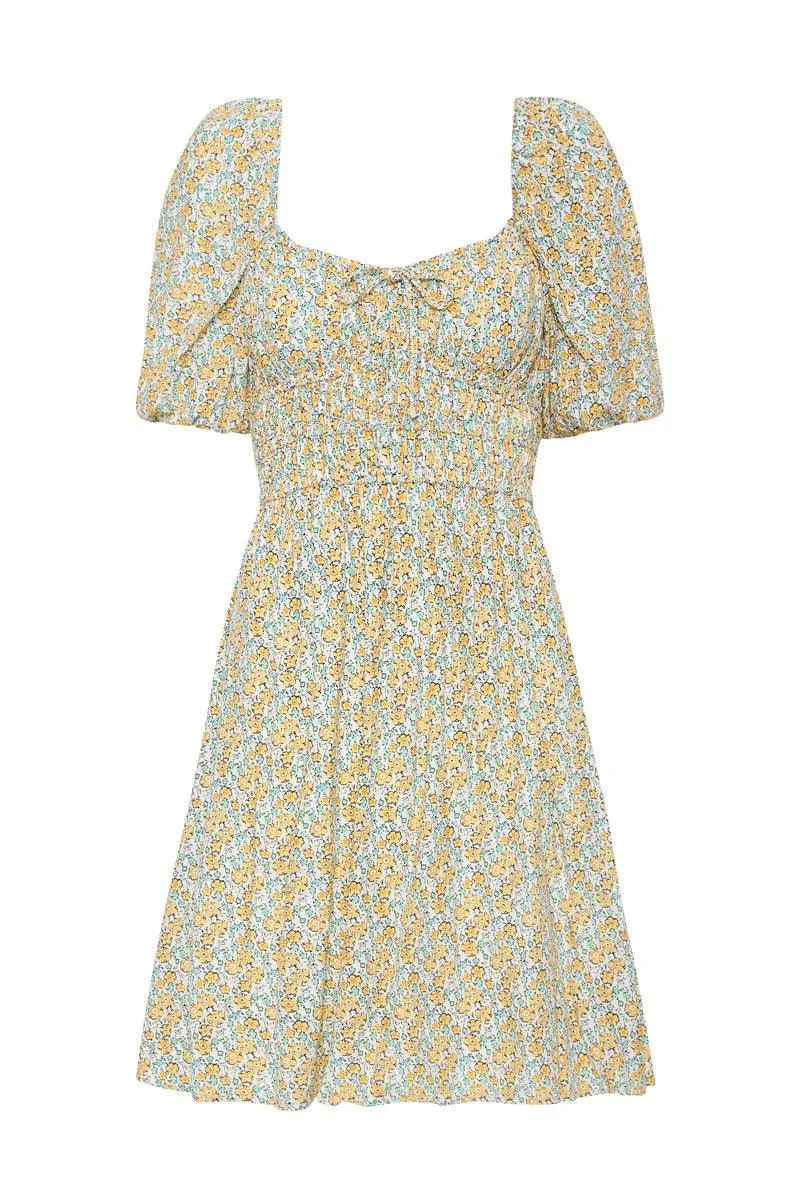 Sylvie Mini Dress - Sabinosa Floral Print