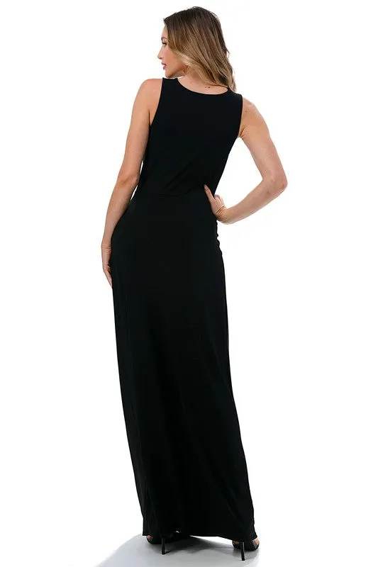 Take The Plunge Maxi Dress