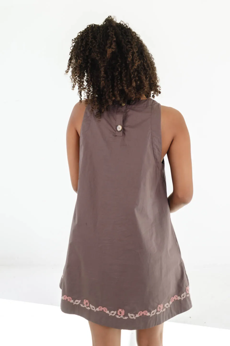 That's The Point Dress - Dark Plum