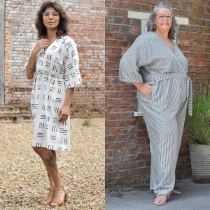 THE AVID SEAMSTRESS • The Jumpset • Jumpsuit & Dress Sewing Pattern