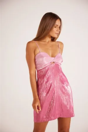 Vida Lurex Mini Dress-FINAL SALE