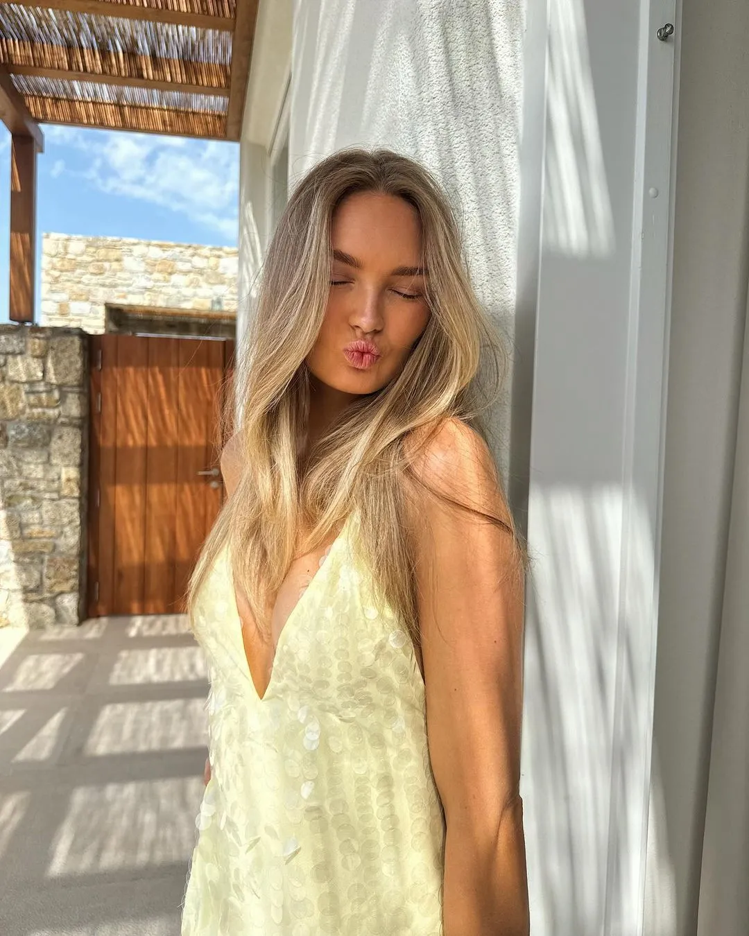 Vvsha Haily Sequin Gown Dress